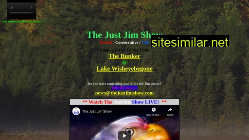 thejustjimshow.com alternative sites