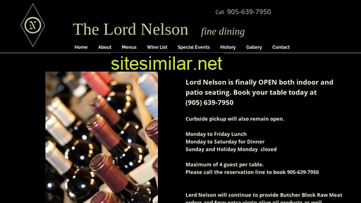 thelordnelson.com alternative sites