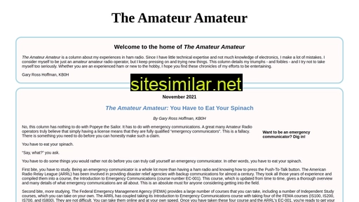The-amateur-amateur similar sites