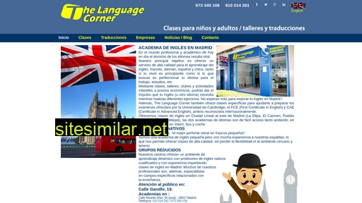 The-language-corner similar sites