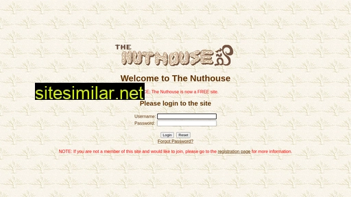 the-nuthouse.com alternative sites