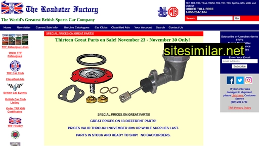 the-roadster-factory.com alternative sites