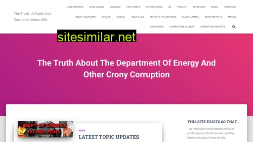 the-truth-about-the-dept-of-energy.com alternative sites