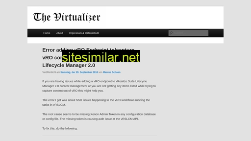 the-virtualizer.com alternative sites