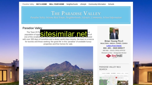 theparadisevalley.com alternative sites
