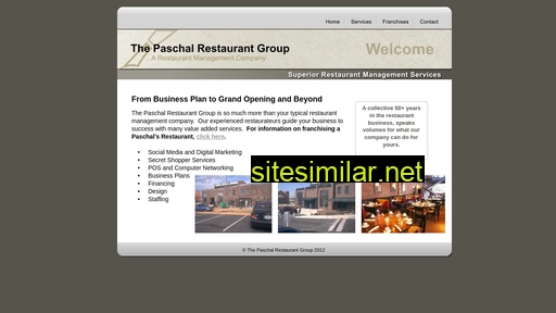 thepaschalsrestaurantgroup.com alternative sites