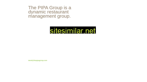 Thepipagroup similar sites