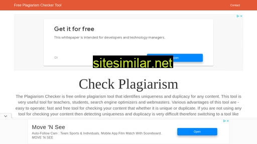 theplagiarismchecker.com alternative sites