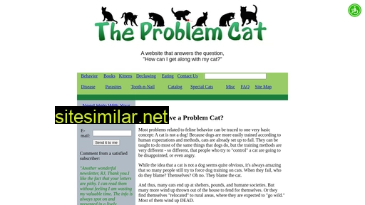 theproblemcat.com alternative sites