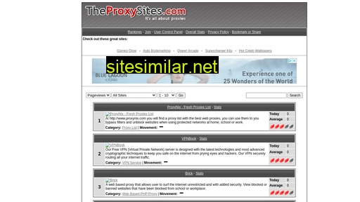 theproxysites.com alternative sites