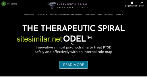 Therapeuticspiralmodel similar sites