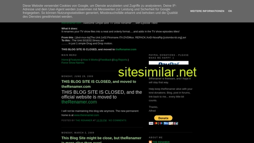 therenamer.blogspot.com alternative sites
