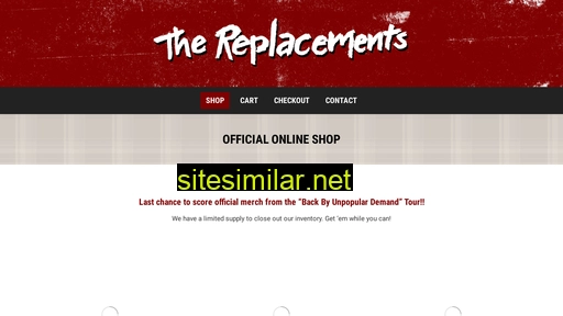 thereplacementsofficial.com alternative sites