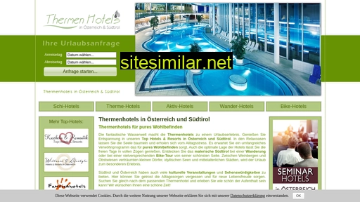 therme-hotels.com alternative sites
