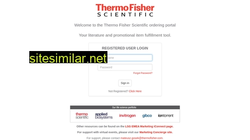 thermofisher.mediaex.com alternative sites