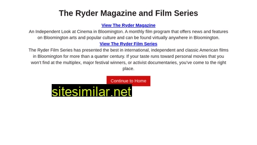 theryder.com alternative sites