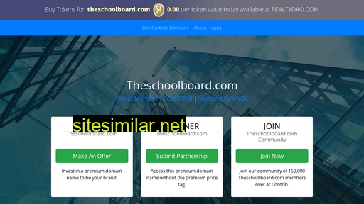 Theschoolboard similar sites