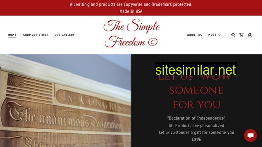 thesimplefreedom.com alternative sites