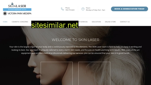 theskinlaserclinic.com alternative sites