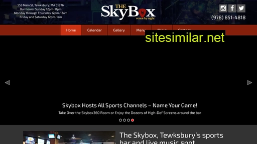 theskyboxrestaurant.com alternative sites