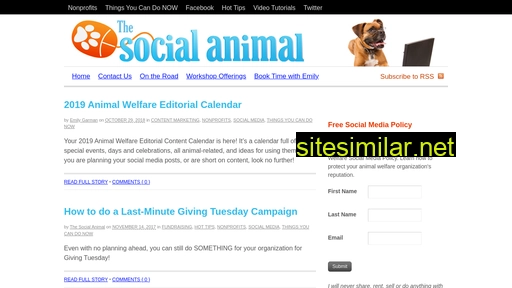 thesocialanimal.com alternative sites