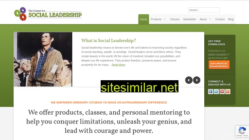 Thesocialleader similar sites