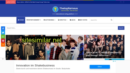 thetopfamous.com alternative sites