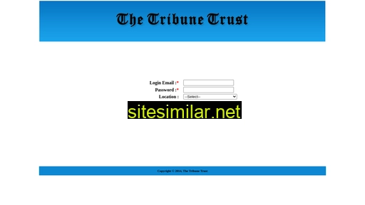 thetribunetrust.com alternative sites
