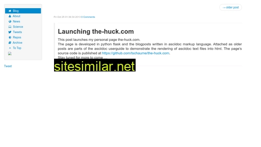 The-huck similar sites