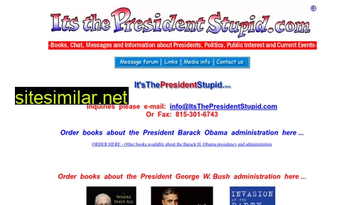 The-president-stupid similar sites