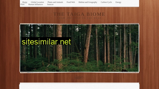 the-taiga-biome.weebly.com alternative sites