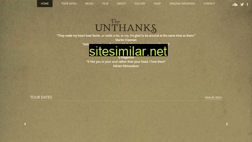 the-unthanks.com alternative sites