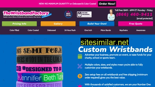 The-wristband-factory similar sites
