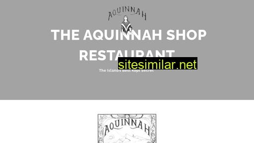 theaquinnahshop.com alternative sites