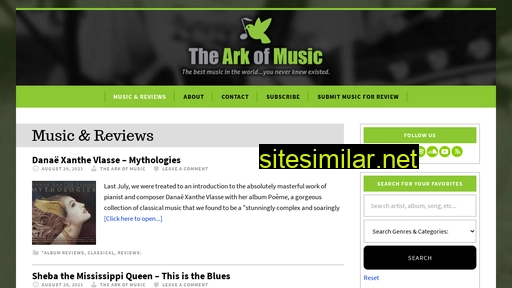 thearkofmusic.com alternative sites