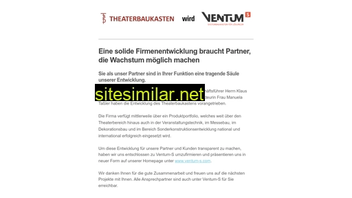 theaterbaukasten.com alternative sites