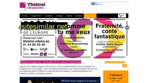 theatral-magazine.com alternative sites