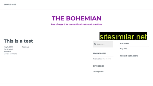 thebohemian.com alternative sites