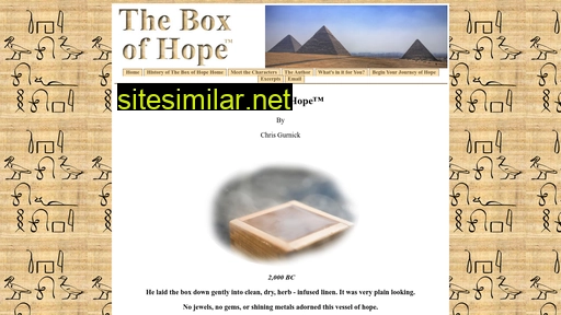 theboxofhope.com alternative sites