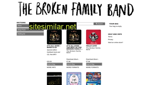 thebrokenfamilyband.com alternative sites