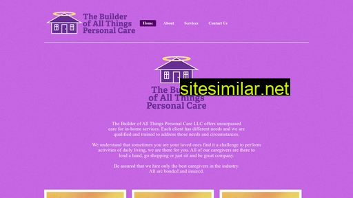 thebuilderofallthingspersonalcare.com alternative sites