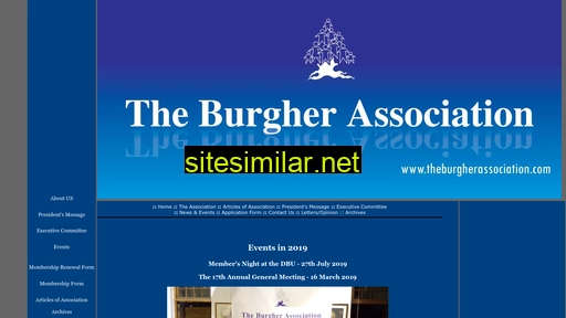 theburgherassociation.com alternative sites