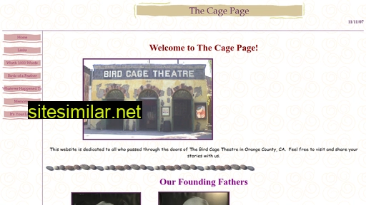 Thecagepage similar sites