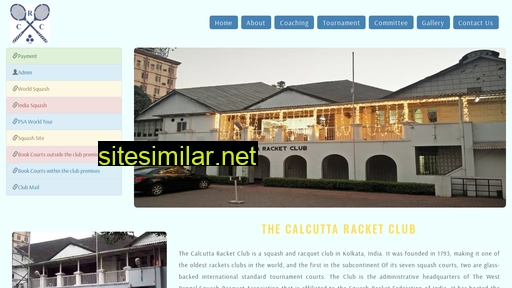 Thecalcuttaracketclub similar sites