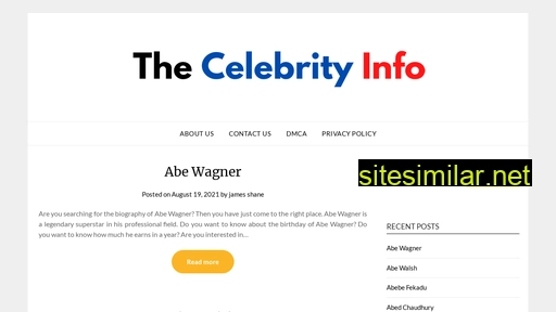 thecelebrityinfo.com alternative sites