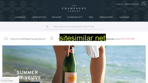 Thechampagnecompany similar sites