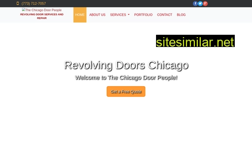 Thechicagodoorpeople similar sites