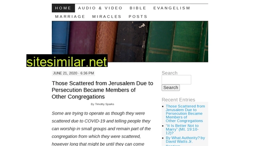 Thechristianchronicle similar sites