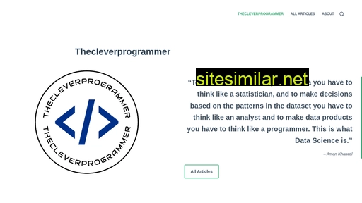 thecleverprogrammer.com alternative sites