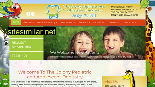 Thecolonypediatricdentistry similar sites